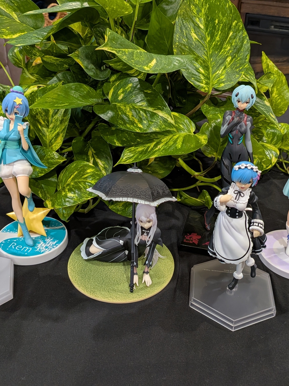 Anime Figure Lot (7 pcs) - Re:Zero, Evangelion, Sword Art Online | Authentic